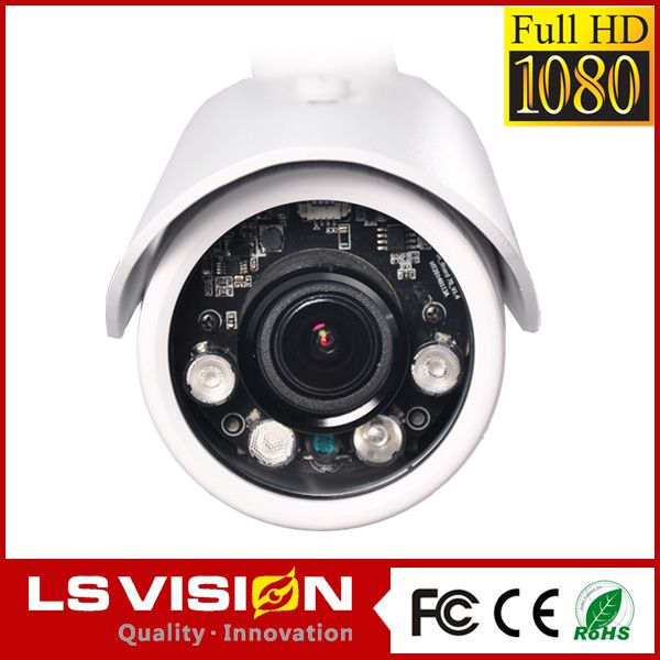 LS VISION 4mp motorized lens ip bullet camera