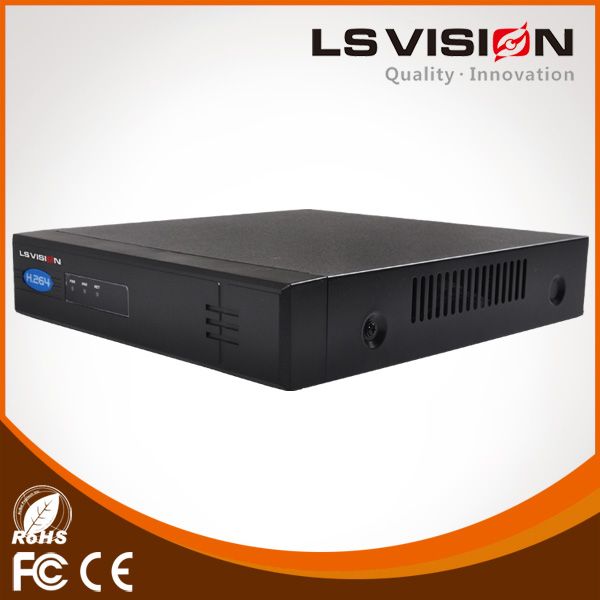 LS VISION 1080P 4CH NVR with built-in POE
