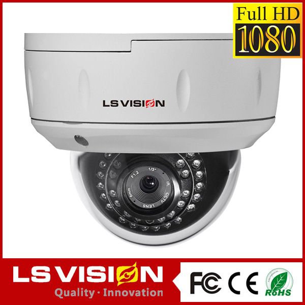 LS VISION waterproof material infrared camera cctv camera price list