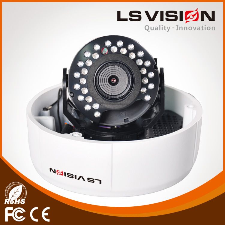 LS VISION 30 meters IR distance 5mp dome housing ip camera