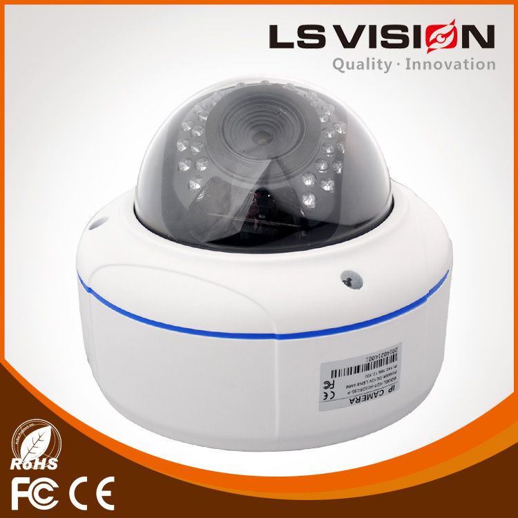 LS VISION dual-stream encoding PoE function ip camera Day/Night