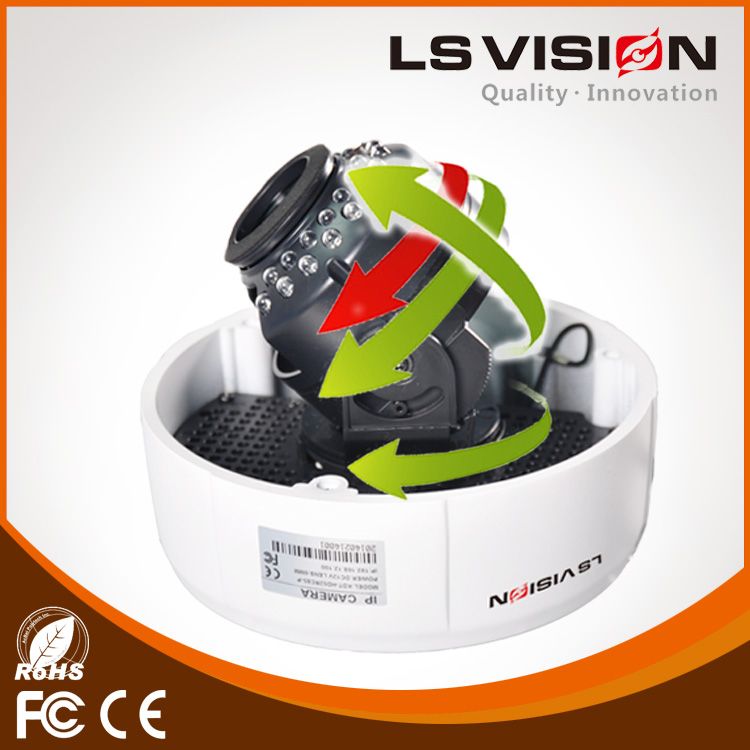 LS VISION 5 megapixel dome housing ip camera onvif 2.4