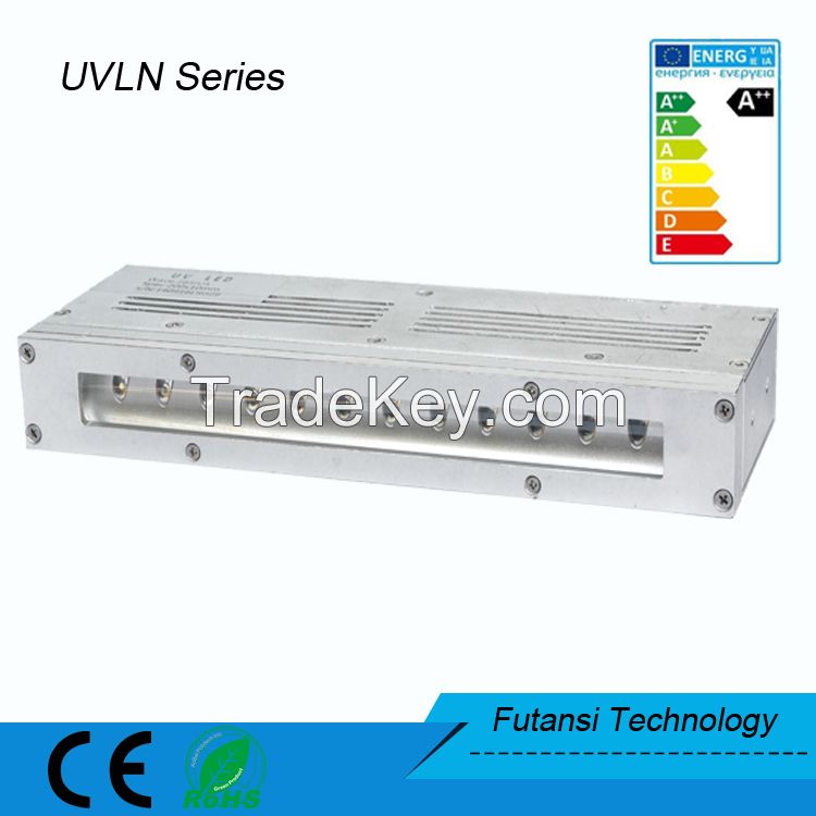 200X10mm emitting area UV LED linear light source curing device