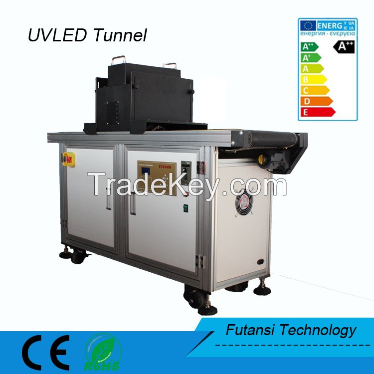 uvled tunnel curing equipment conveyor belt uvled curing machine u