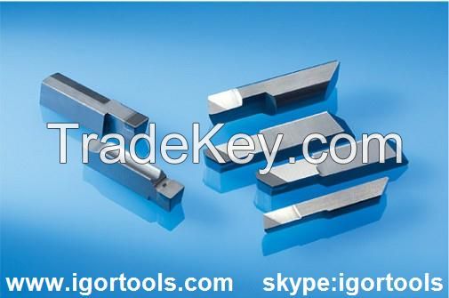 PCD grooving cutting tools
