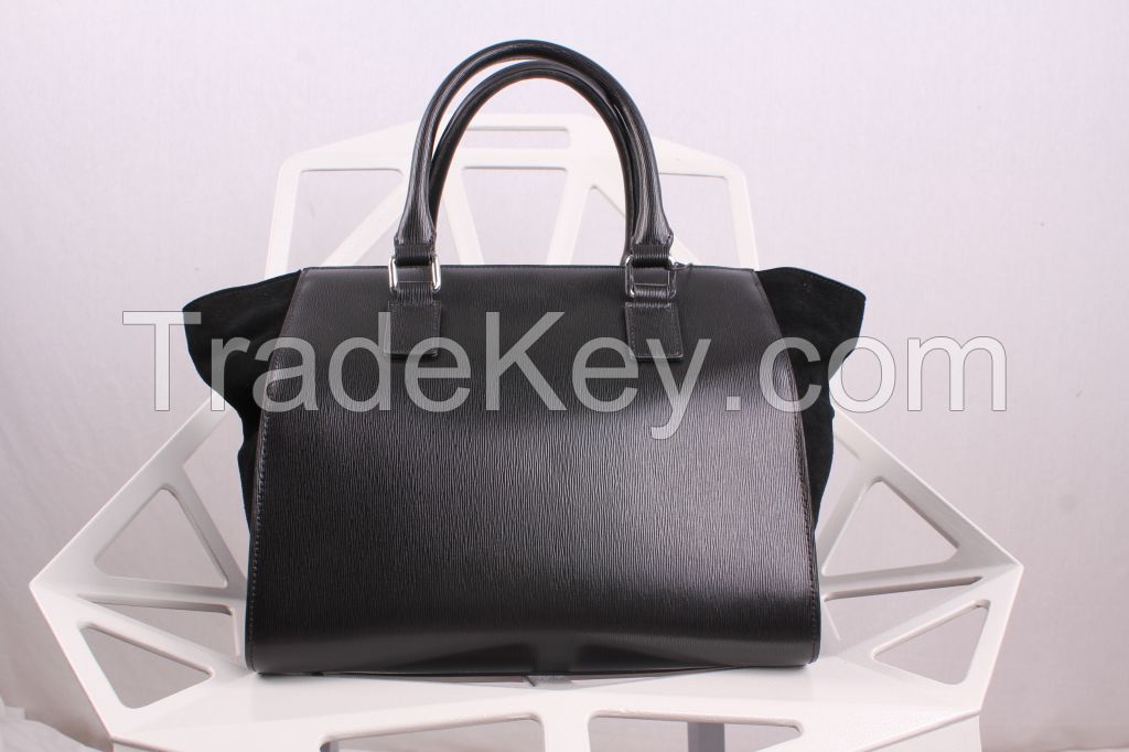 Genuine Leather Handbag Lady Shoulder Handbag Tote Bags