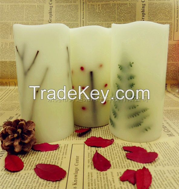 garden series led candles