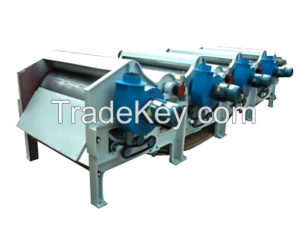 GM 250  four roller textile waste recycling machine 