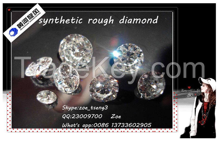 loose HPHT synthetic rough diamond