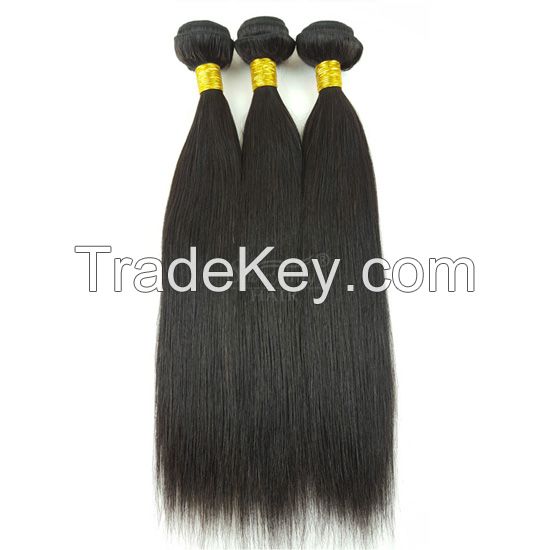 Brazilian/malaysian/peruvian/indian Virgin Human Hair Weft 8a