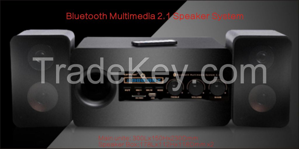 2.1 Bluetooth Wireless Multimedia Speaker