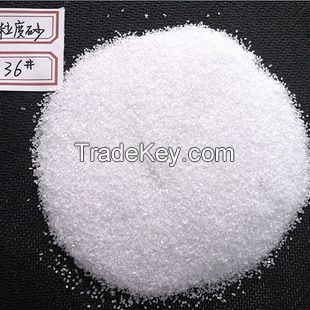 White Fused Alumina for abrasive/ Transparent alumina/ crystalline aluminium oxide /corundum