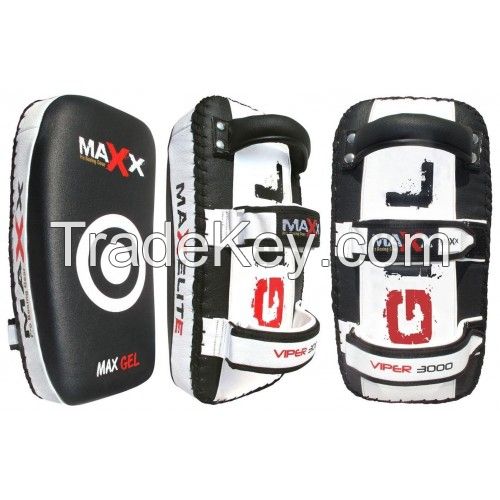 THAI KICK BOXING PAIR PADS White & Black