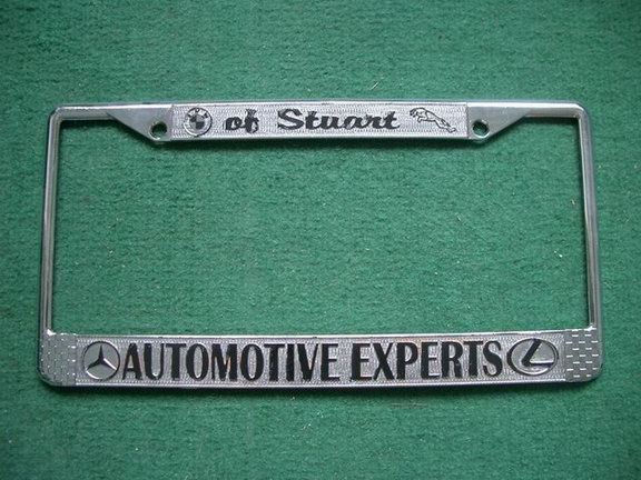 license plate frame