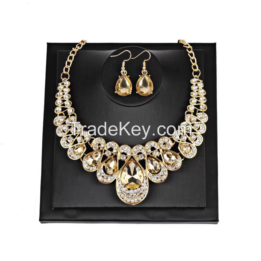 fashion jewelry sets crystal jewelry sets necklaces and earrings sets costume jewelry sets