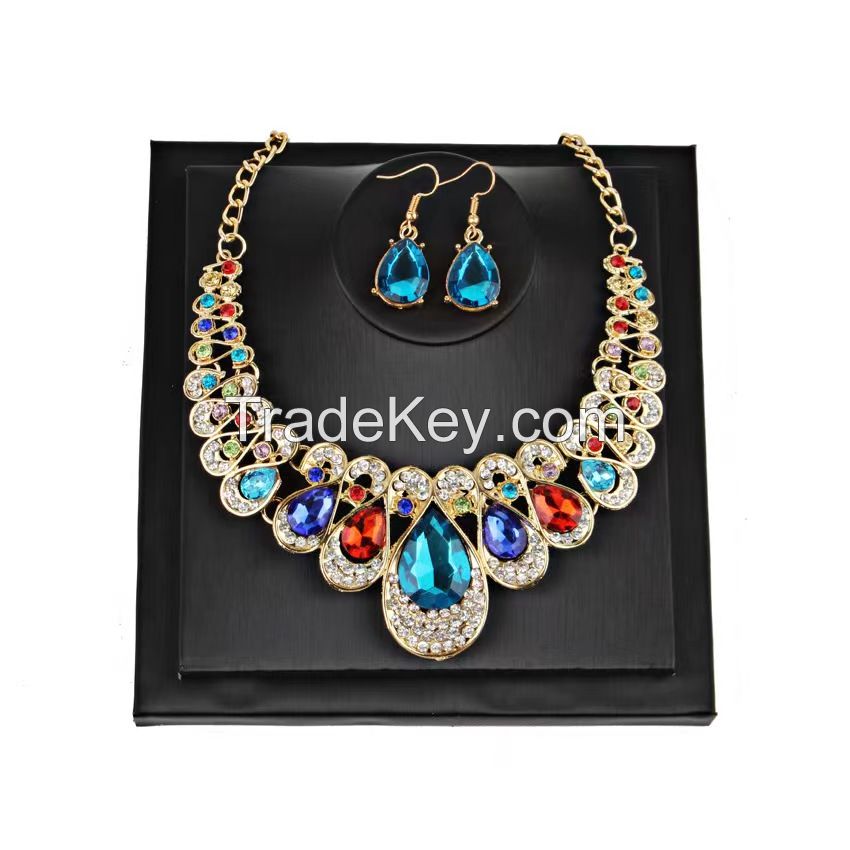 fashion jewelry sets crystal jewelry sets necklaces and earrings sets costume jewelry sets