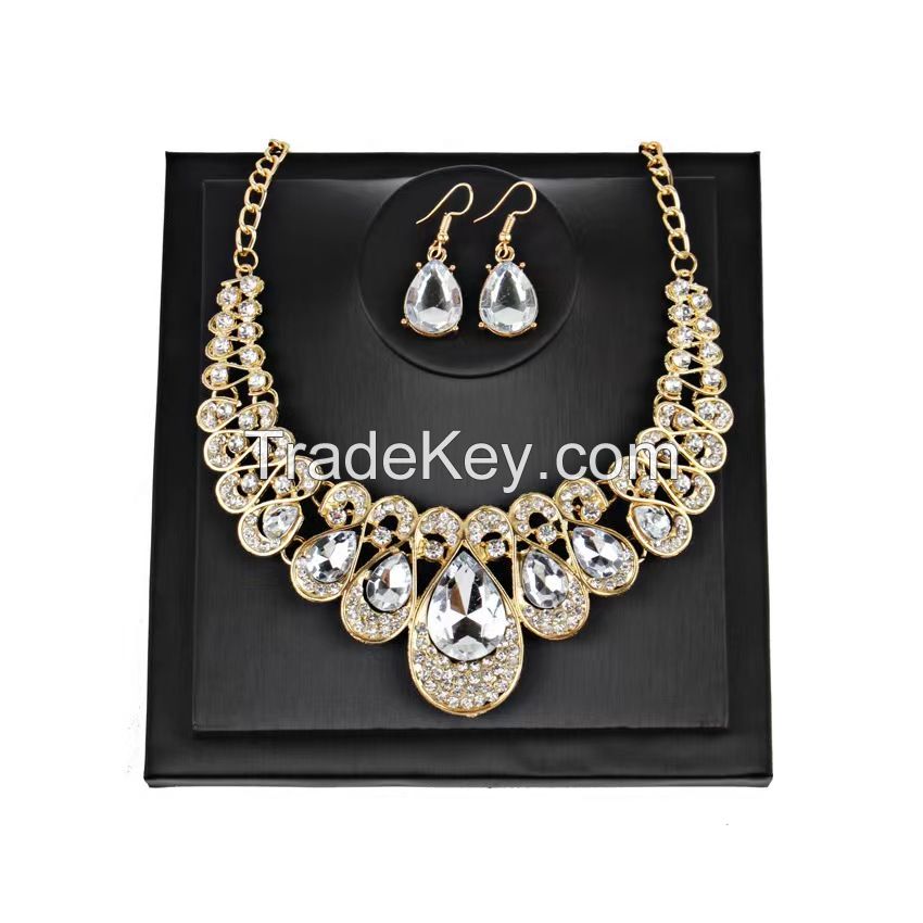 fashion jewelry sets crystal jewelry sets necklaces and earrings sets costume jewelry sets