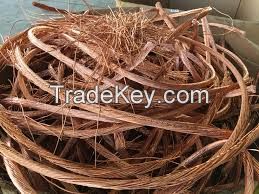 Copper Wire Scrap 99.9%/Millberry Copper Scrap 99.99%