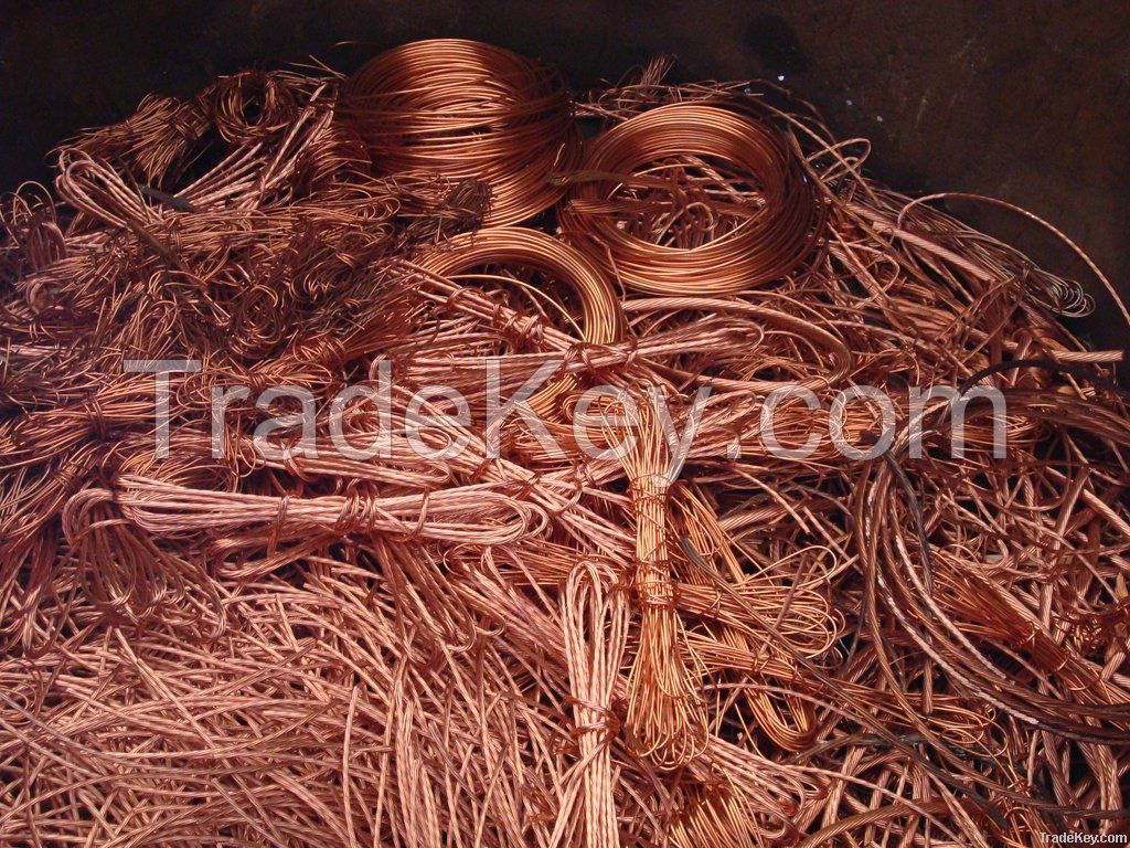 Insulated Copper Cables and Copper Wire Scrap Ready for Export