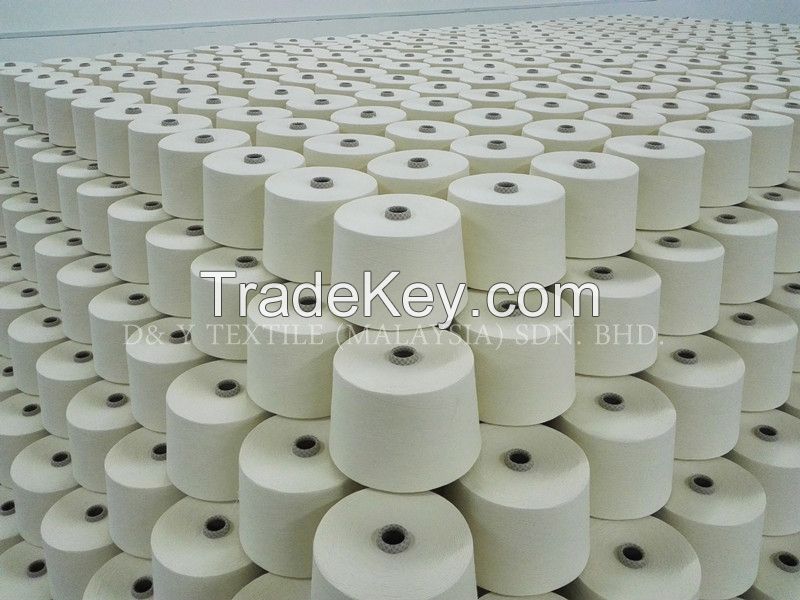 100% Carded Cotton Yarn Ne32/1s