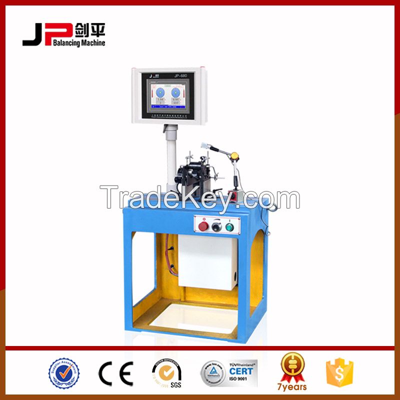 Shanghai JP belt armature balancing machine for power tools and starte