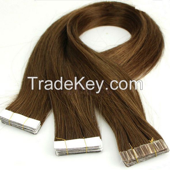 Keratin Tape Human Hair Skin Weft Tape Hair Products PU