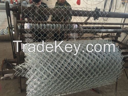 electro galvanized & hot dipped galvanized & pvc coated chain link fence panels