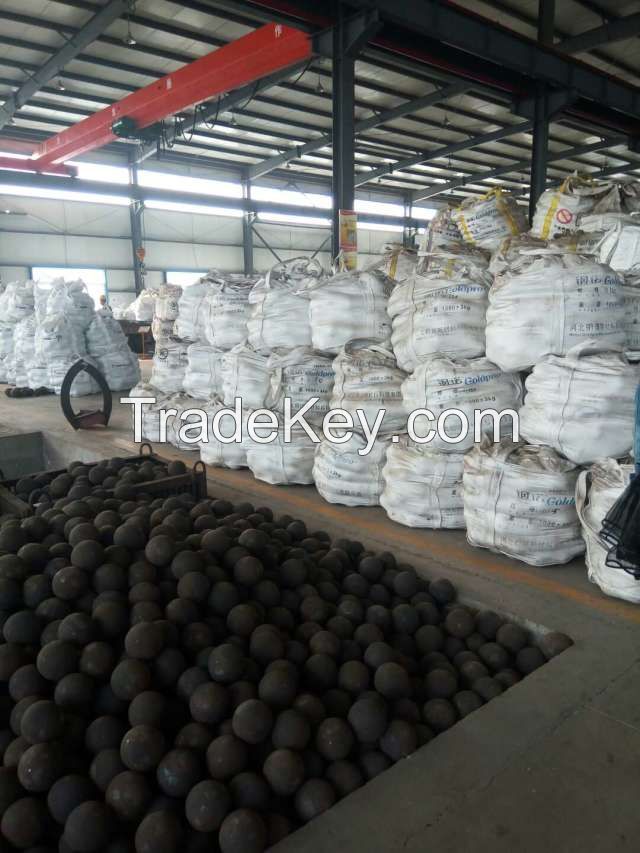 Steel Material and for Mining and Cement Industry Application forged grinding steel balls for ball mill