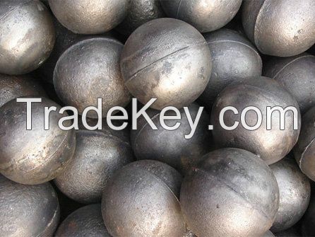 China high chrome alloy 26% 65HRC forged grindg steel ball