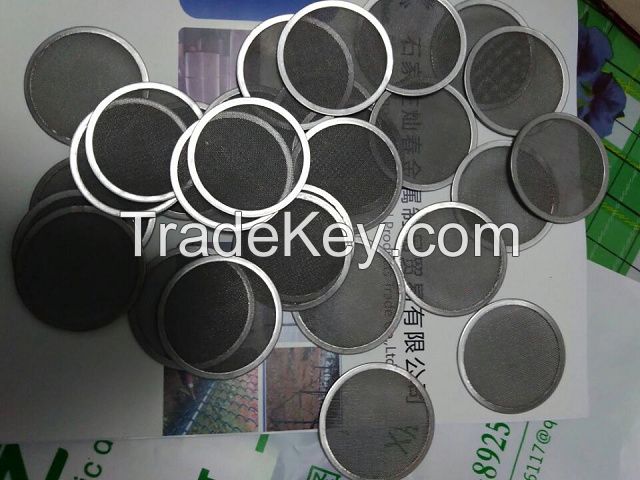 stainless steel 10 micron filter mesh disc