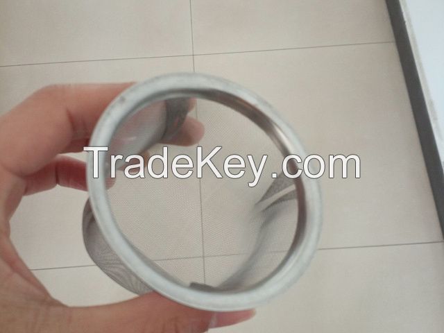 high quality stainless steel filter mesh cap