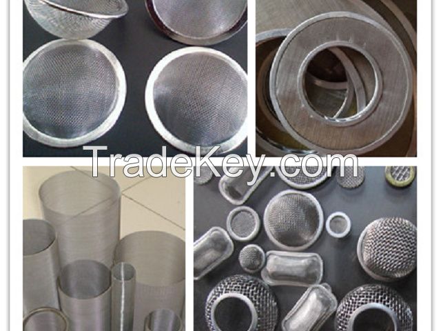 fine metal 304 316 stainless steel filter mesh screen / 10 micron oil filter disc / wire mesh price