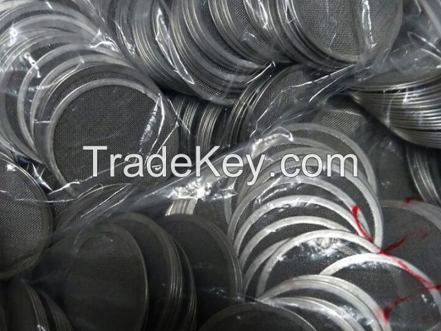 stainless steel filter mesh disc