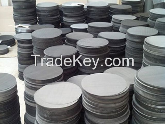 fine metal 304 316 stainless steel filter mesh screen / 10 micron oil filter disc / wire mesh price