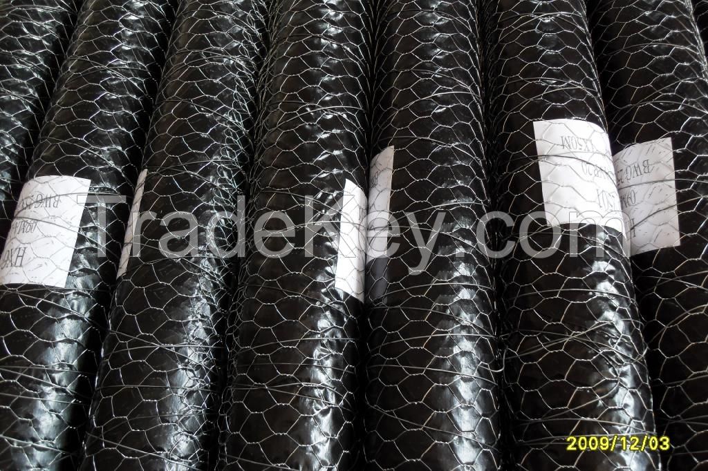 Hexagonal chicken wire mesh