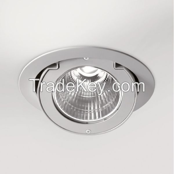 Spinner Recessed projector with LED lighting system.