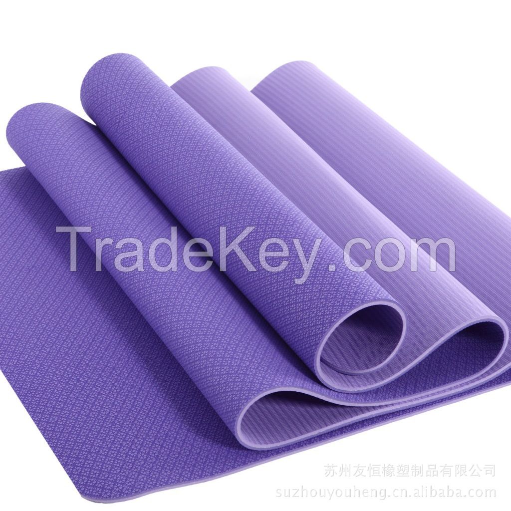 Single Layer double layer TPE Yoga Mats