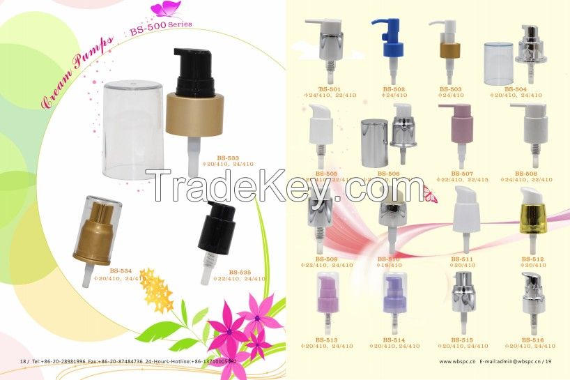 Cosmetic Cream Pumps