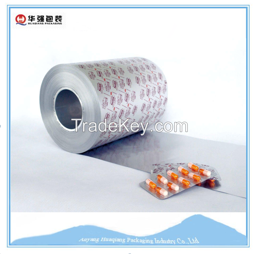 Pharmaceutical aluminum blister foil