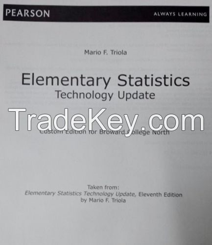 Elementary Statistics College Textbooks Loose Leaf Student Editions