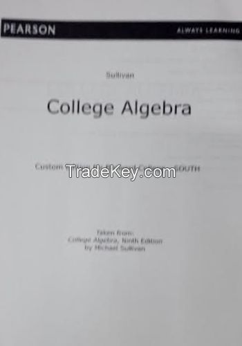 College Algebra  Textbooks Loose Leaf Student Editions