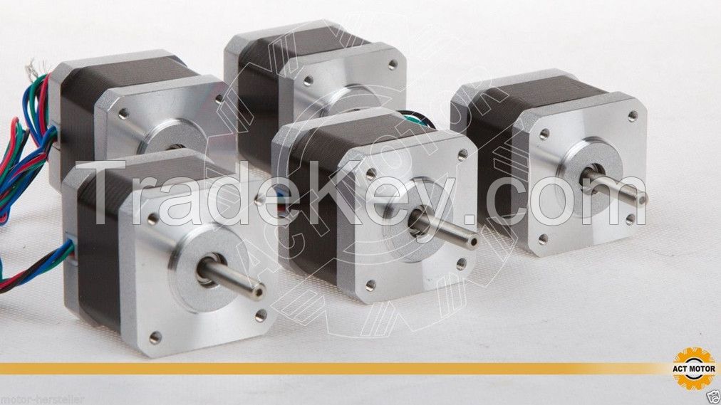 5PCS ACT Nema17 Stepper Motor 17HS4417