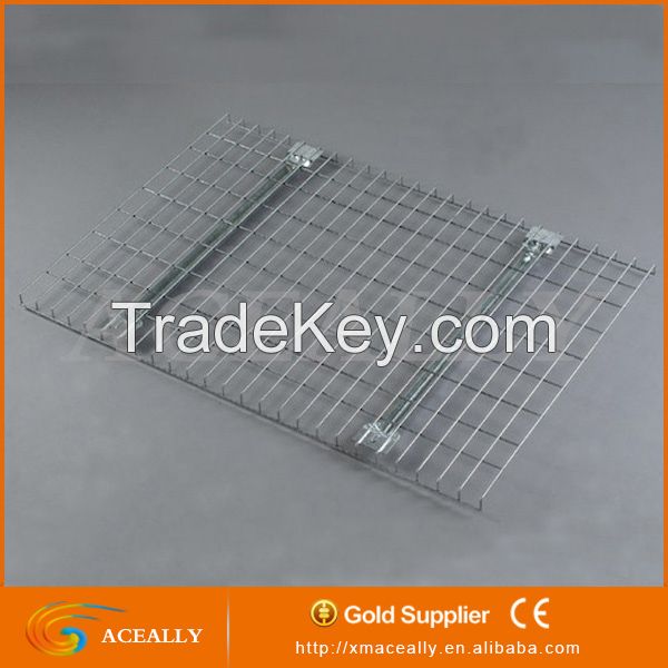 Pallet Rack Galvanized Grid Metal Deck Size, Warehouse Wire Mesh Decking