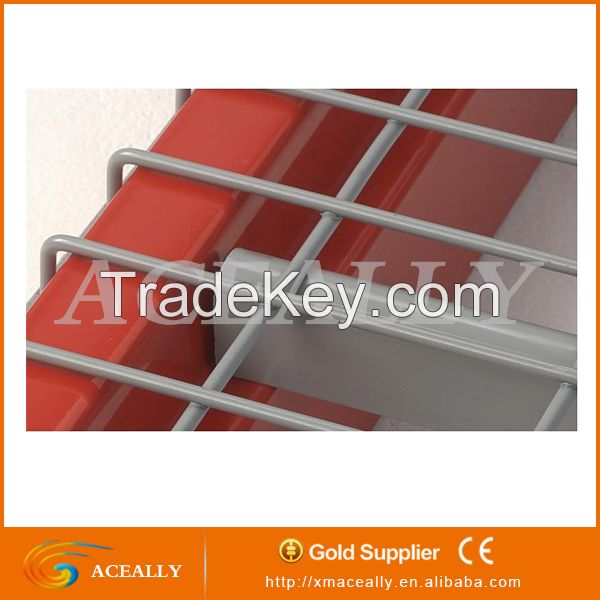 Heavy Duty Selective Galvanized Wire Mesh Decking For Pallet Rack