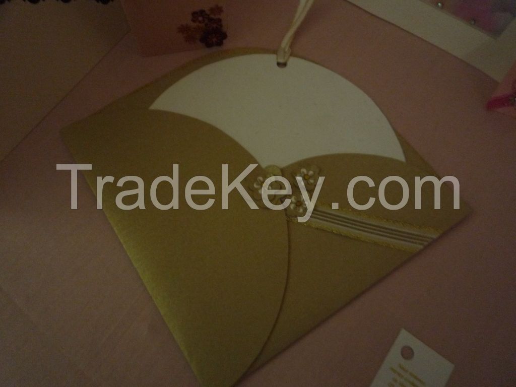 Handmade cards and enveloppes for all occasions