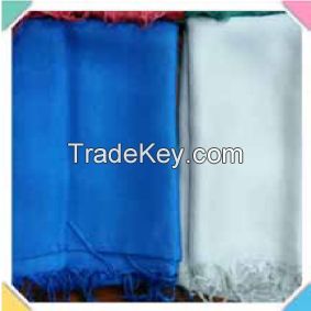 Plain Dyed Silk Shawls - Scarves