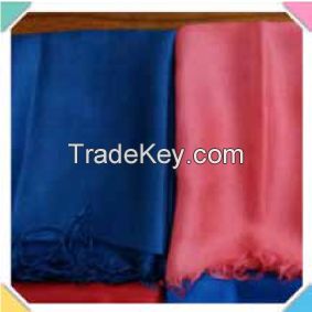 Plain Dyed Silk Shawls - Scarves