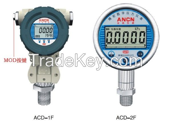 pressure gauge / pressure transmitter for industrial use
