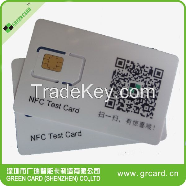 128k Java Blank Gsm Sim Card With Stk Menu Ota