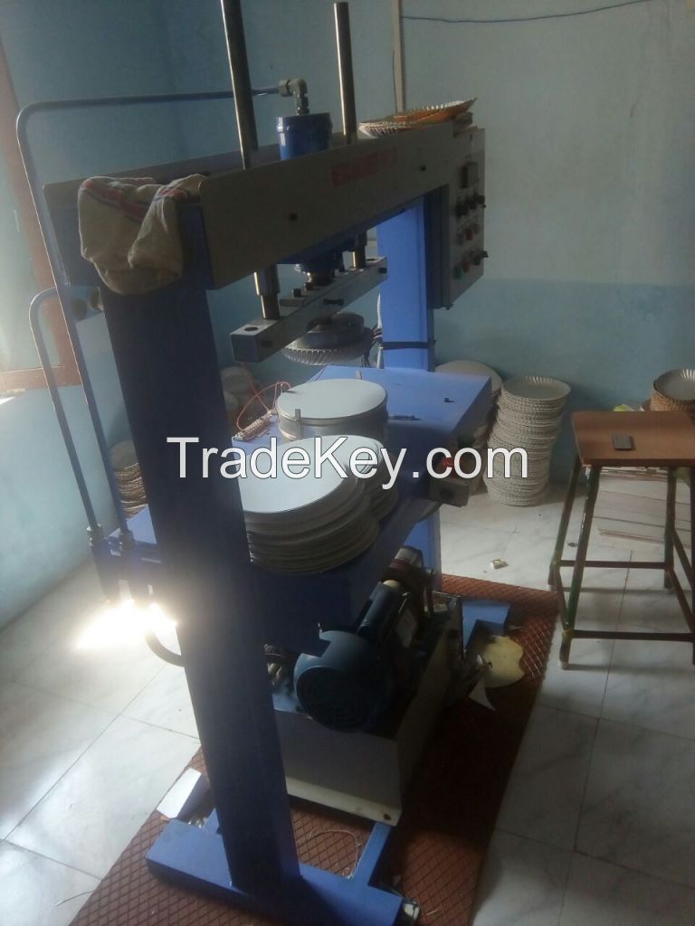 Double Die Semi Automatic Paper Plate Machine